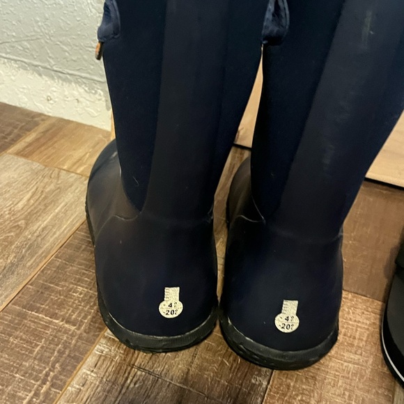 Bogs Kids Dark Blue Rain Boots - Picture 5 of 5